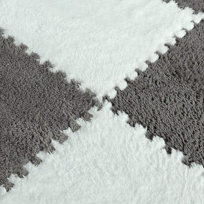 Interlocking Carpet Tiles Mat (6pc)
