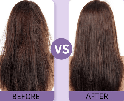 Rechargeable Cordless Hair Straightener Brush – Portable Mini Comb for Smooth & Frizz-Free Hair